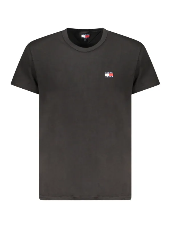 "Tommy Hilfiger T-Shirts im Sale | Tommy Hilfiger Bio-Baumwolle T-Shirt mit Logo Stickerei online kaufen"|Planet-Deluxe