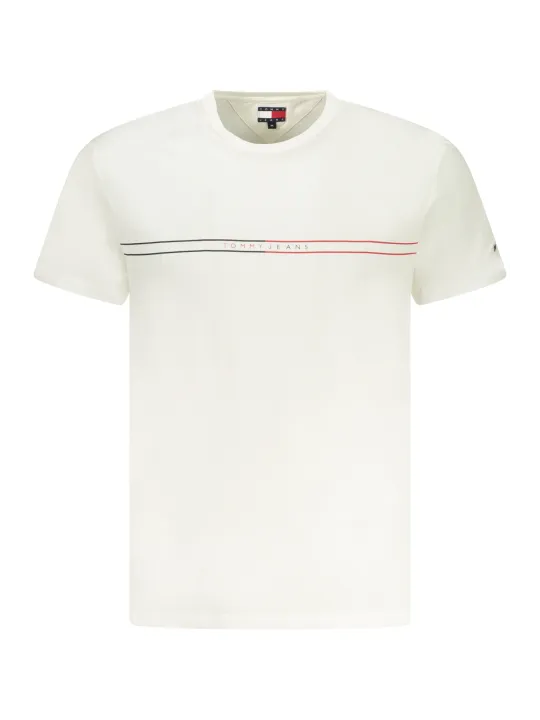 "Tommy Hilfiger T-Shirts im Sale | Tommy Hilfiger Logo T-Shirt aus regenerativer Baumwolle online kaufen"|Planet-Deluxe