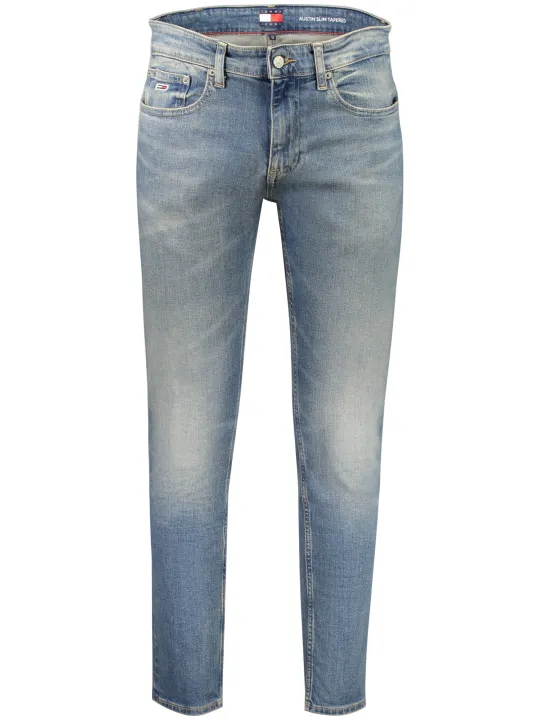 "Tommy Hilfiger Jeans im Sale | Austin Slim Taper Jeans, 5 Taschen, Waschung, 50% Reg. Baumwolle online kaufen"|Planet-Deluxe
