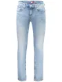 "Tommy Hilfiger Jeans im Sale | Schmale Jeans mit Waschung und Stickerei Tommy Hilfiger online kaufen"|Planet-Deluxe