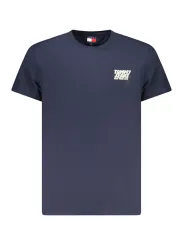 "Tommy Hilfiger T-Shirts im Sale | Tommy Hilfiger Bio-Baumwolle Logo T-Shirt Rundhals Kurzarm online kaufen"|Planet-Deluxe