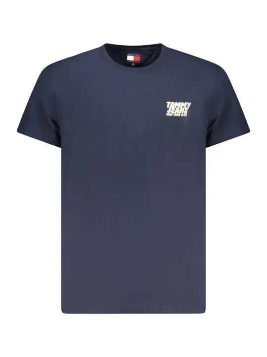 "Tommy Hilfiger T-Shirts im Sale | Tommy Hilfiger Bio-Baumwolle Logo T-Shirt Rundhals Kurzarm online kaufen"|Planet-Deluxe