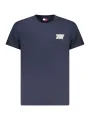 "Tommy Hilfiger T-Shirts im Sale | Tommy Hilfiger Bio-Baumwolle Logo T-Shirt Rundhals Kurzarm online kaufen"|Planet-Deluxe