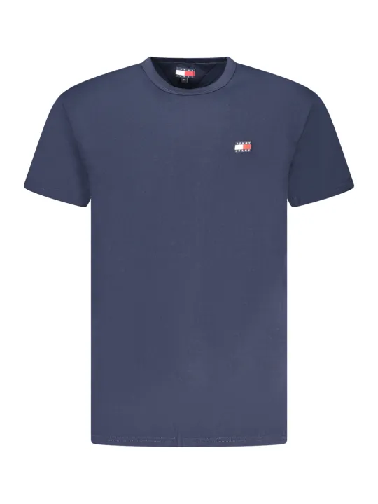 "Tommy Hilfiger T-Shirts im Sale | Tommy Hilfiger Bio-Baumwolle T-Shirt mit Logo Stickerei online kaufen"|Planet-Deluxe