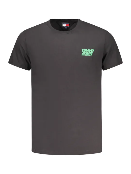 "Tommy Hilfiger T-Shirts im Sale | Tommy Hilfiger Nachhaltiges Logo T-Shirt Rundhals Kurzarm online kaufen"|Planet-Deluxe