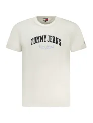 "Tommy Hilfiger T-Shirts im Sale | Regeneratives Rundhals TShirt mit Logodruck von Tommy Hilfiger online kaufen"|Planet-Deluxe