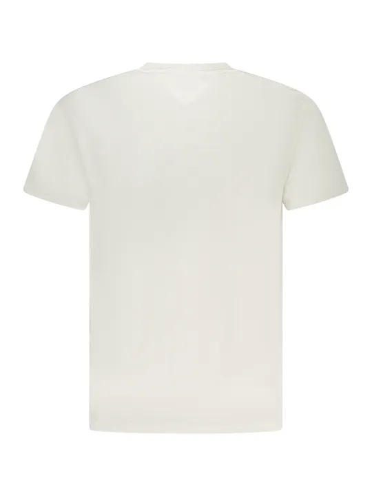 "Tommy Hilfiger T-Shirts im Sale | Regeneratives Rundhals TShirt mit Logodruck von Tommy Hilfiger online kaufen"|Planet-Deluxe