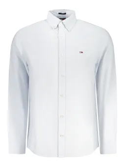 Tommy Hilfiger Bio-Baumwollhemd mit Logo - Button-Down