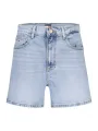 "Tommy Hilfiger Shorts im Sale | Regenerative Baumwolle Mom Jeans Shorts mit Stickerei online kaufen"|Planet-Deluxe