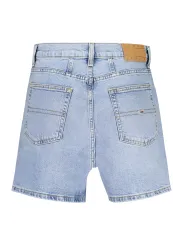 "Tommy Hilfiger Shorts im Sale | Regenerative Baumwolle Mom Jeans Shorts mit Stickerei online kaufen"|Planet-Deluxe