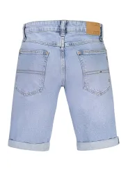 "Tommy Hilfiger Shorts im Sale | Scanton Jeans Shorts mit Stickerei und Logo aus Bio-Baumwolle online kaufen"|Planet-Deluxe
