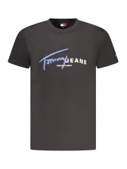 "Tommy Hilfiger T-Shirts im Sale | Nachhaltiges Logo-T-Shirt Rundhals aus Bio-Baumwolle online kaufen"|Planet-Deluxe