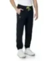 Schwarze Blauer Jogginghose mit Bündchen