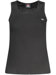 "Schwarzes NORWAY1963 Tanktop mit gesticktem Logo"