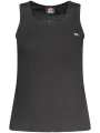"Schwarzes NORWAY1963 Tanktop mit gesticktem Logo"