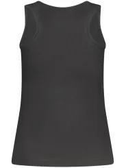 "Schwarzes NORWAY1963 Tanktop mit gesticktem Logo"