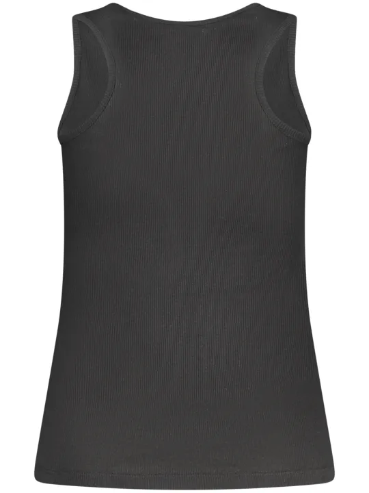 "Schwarzes NORWAY1963 Tanktop mit gesticktem Logo"