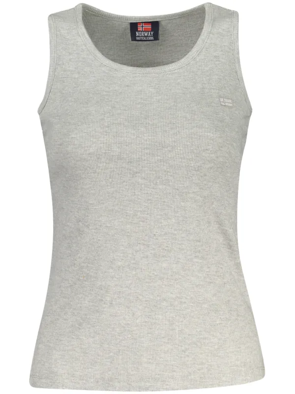 "NORWAY 1963 Hemden im Sale | NORWAY 1963 LOGO Tanktop Stickerei Grau Hemden online kaufen"|Planet-Deluxe