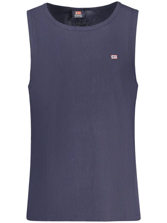"NORWAY 1963 Hemden im Sale | NORWAY 1963 Tanktop Stickerei Logo Blau Hemden online kaufen"|Planet-Deluxe