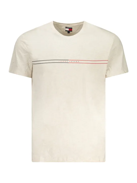 "Tommy Hilfiger T-Shirts im Sale | Regeneratives Logo TShirt mit Rundhals aus Baumwolle online kaufen"|Planet-Deluxe