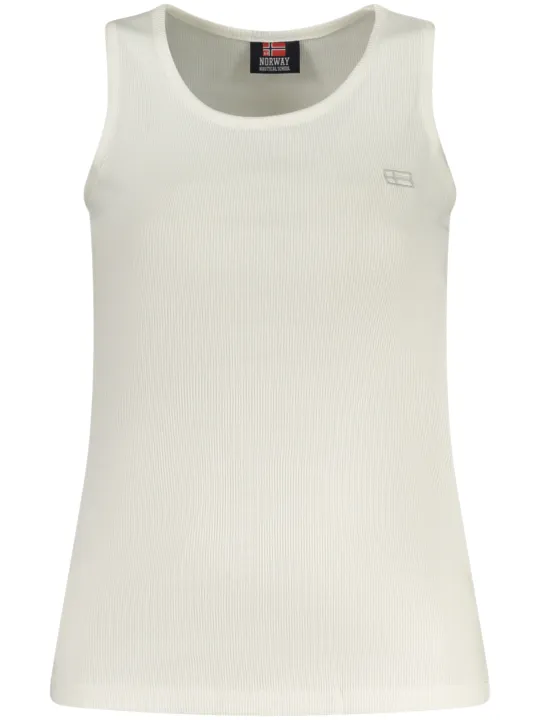 "NORWAY 1963 Hemden im Sale | Norwegen 1963 Tanktop mit Logo Stickerei Weiß Hemden online kaufen"|Planet-Deluxe
