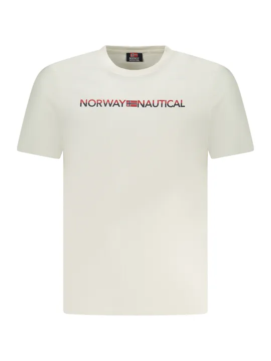 "NORWAY 1963 T-Shirts im Sale | Norwegen Logo TShirt Weiss Rundhals 1963 Kurzarm online kaufen"|Planet-Deluxe