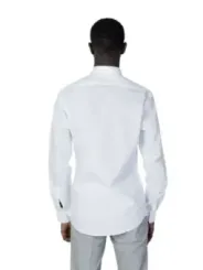 Weißes Hemd mit Knopfmanschette Antony Morato