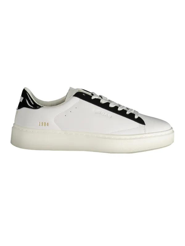 "Gas Sneakers im Sale | Leonard Mix Sneakers Schwarz mit Print und Logo online kaufen"|Planet-Deluxe