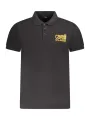 "Cavalli Class Poloshirts im Sale | Kurzarm Poloshirt Normale Passform 3 Knopfe Druck Logo Cavalli online kaufen"|Planet-Deluxe
