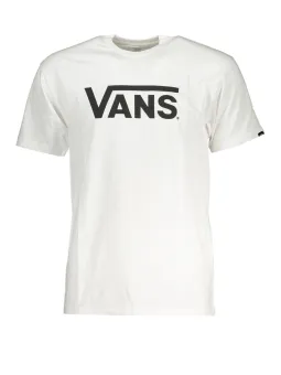 "Vans Rundhals Kurzarmshirt mit Logo-Print – Trendig & Bequem"