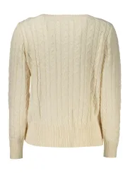 Langarmpullover mit Boatneck & Kontrastdetails - Blusen-Style