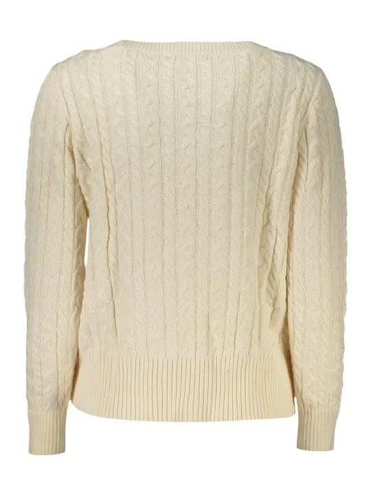 Langarmpullover mit Boatneck & Kontrastdetails - Blusen-Style