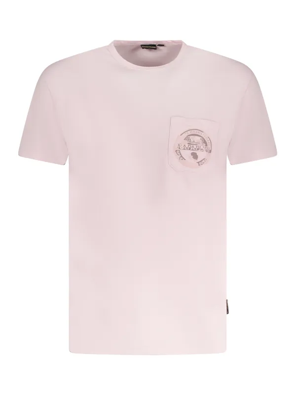 "Napapijri T-Shirts im Sale | Napapijri Kurzarm Rundhals Logo TShirt mit Tasche Druck online kaufen"|Planet-Deluxe