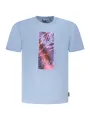 "GIAN MARCO VENTURI T-Shirts im Sale | GIAN MARCO VENTURI TSHIRT MARINO AZURBLAU LOGO DESIGN online kaufen"|Planet-Deluxe