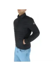Schwarze gesteppte Colmar Herrenjacke