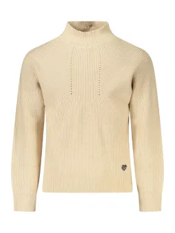 "Stylischer Guess Mädchen Pullover: Hoher Kragen & Kontrast"