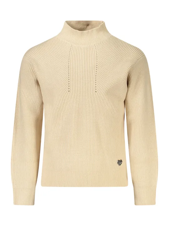 "GUESS JEANS Pullover im Sale | Guess Jeans Mädchen Pullover mit hohem Kragen und Kontrastdetails online kaufen"|Planet-Deluxe