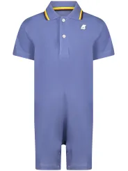 "K-WAY Bodys im Sale | K-Way K4121DWE Kurzarm-Polo Body mit Applikation und Kontrastdetails für Jungen online kaufen"|Planet-Deluxe