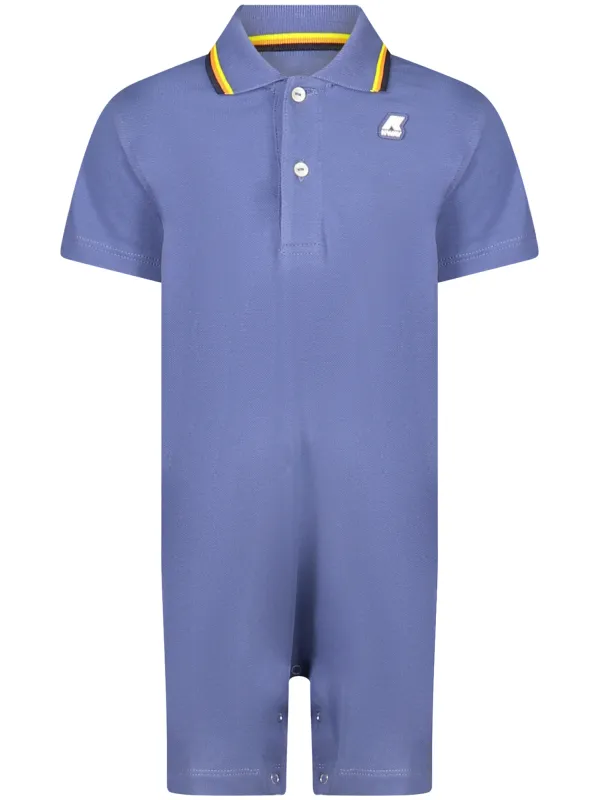 "K-WAY Bodys im Sale | K-Way K4121DWE Kurzarm-Polo Body mit Applikation und Kontrastdetails für Jungen online kaufen"|Planet-Deluxe