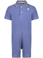 "K-WAY Bodys im Sale | K-Way K4121DWE Kurzarm-Polo Body mit Applikation und Kontrastdetails für Jungen online kaufen"|Planet-Deluxe