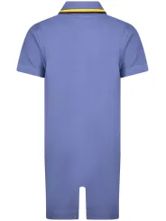 "K-WAY Bodys im Sale | K-Way K4121DWE Kurzarm-Polo Body mit Applikation und Kontrastdetails für Jungen online kaufen"|Planet-Deluxe