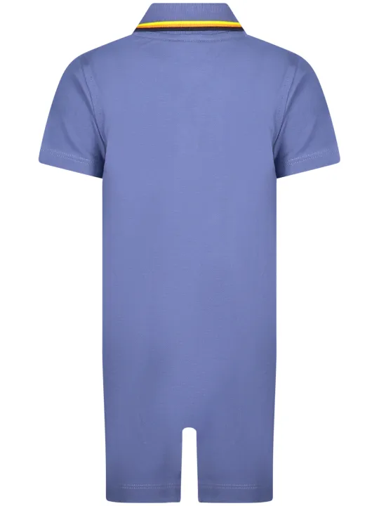 "K-WAY Bodys im Sale | K-Way K4121DWE Kurzarm-Polo Body mit Applikation und Kontrastdetails für Jungen online kaufen"|Planet-Deluxe