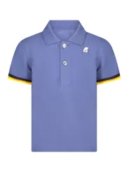 "K-WAY Poloshirts im Sale | K-Way K4121EWEVINCENT Kurzarm-Poloshirt für Jungen mit Kontrastdetails und Logo online kaufen"|Planet-Deluxe