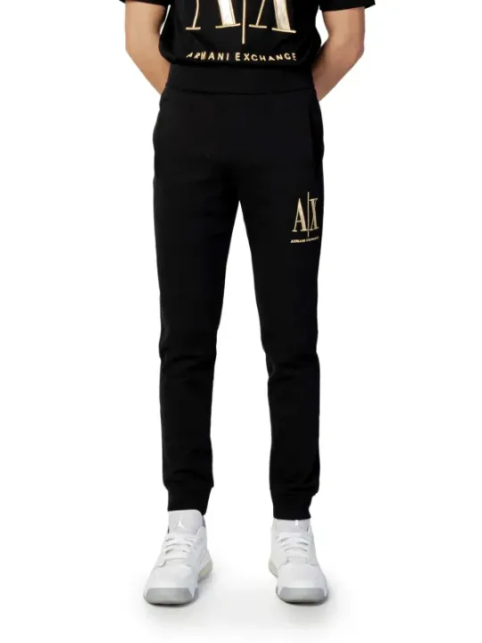 Schwarze Armani Exchange Jogginghose