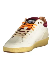 "Blauer Sneakers im Sale | Blauer Schnürschuh mit Kontrastdetails und Logo online kaufen"|Planet-Deluxe
