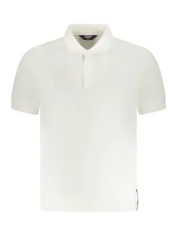 KWAY Kurzarm T-Shirt mit 3 Knöpfen und Logo - Pullover