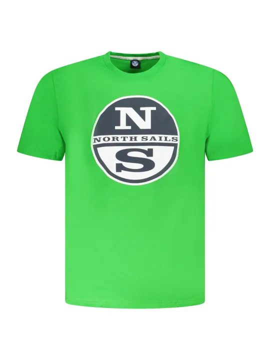 "North Sails T-Shirts im Sale | Logo T-Shirt Kurzarm Rundhals North Sails VE0432 online kaufen"|Planet-Deluxe