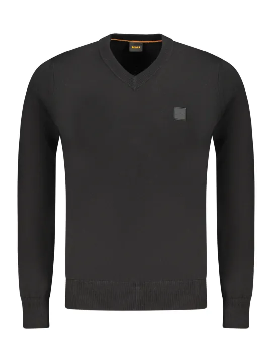 "Boss Pullover im Sale | KANOVANOV Pullover Boss V-Ausschnitt mit Logo Applikation online kaufen"|Planet-Deluxe