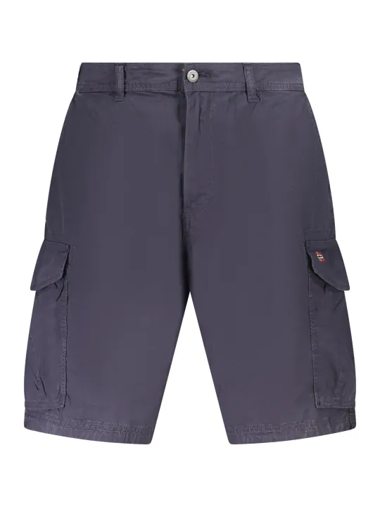 "Napapijri Hosen im Sale | Napapijri Bermuda Hose mit Taschen und Logo Stickerei online kaufen"|Planet-Deluxe