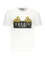 "Cavalli Class T-Shirts im Sale | Cavalli Class Kurzarm Rundhals Logo TShirt Druck online kaufen"|Planet-Deluxe